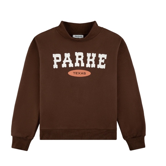 PARKE Texas Signature Mockneck NWT - Picture 1 of 3